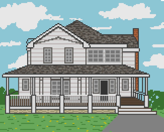 Pixelate My House - Digital File